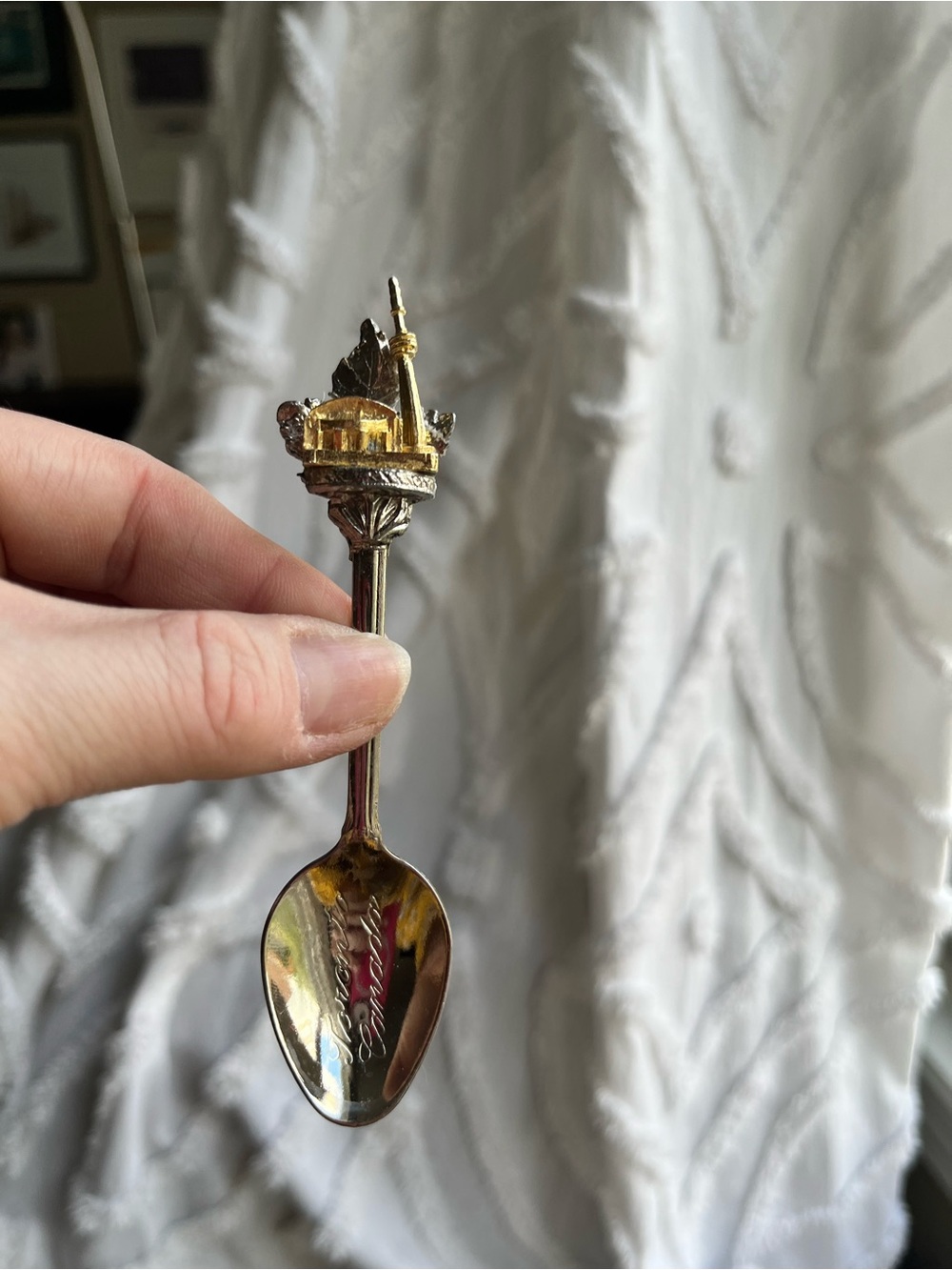 Gold-Tone Decorative Souvenir Spoon - Toronto